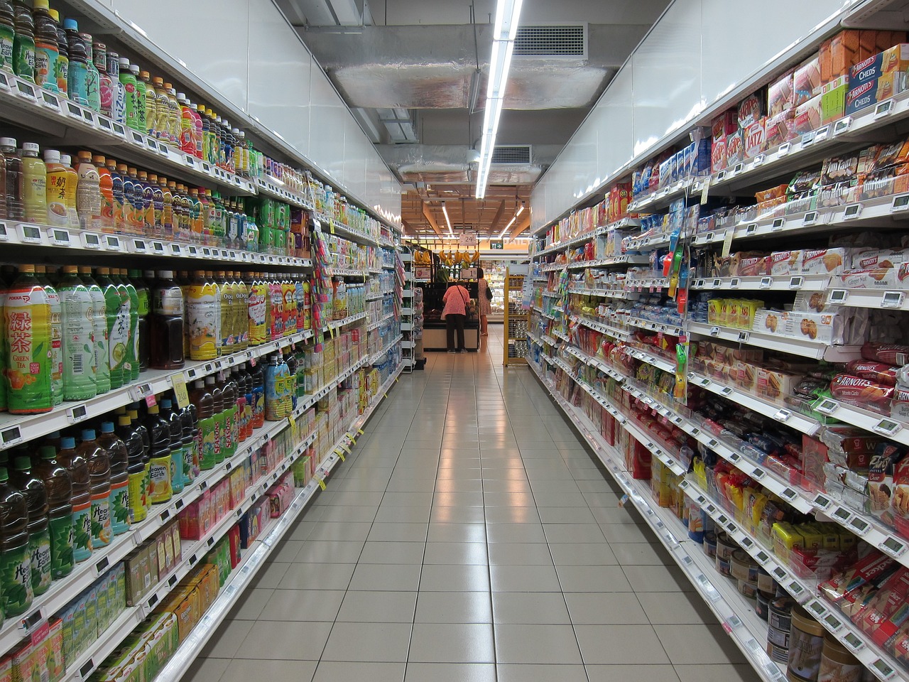 Rayons de supermarché ©Pixabay