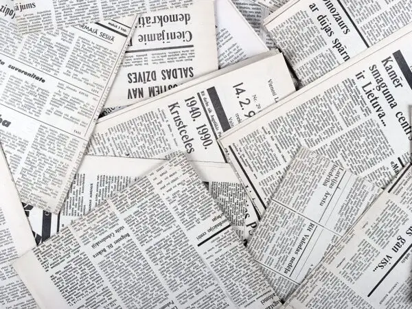 5 bonnes idées pour réutiliser du papier journal