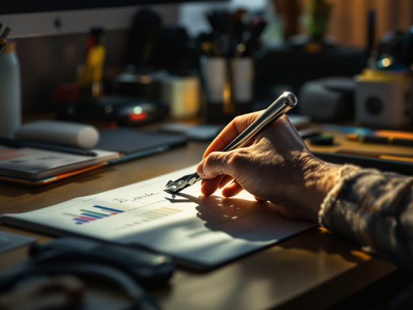 Main-saisie-outil-bureau-lumineux
