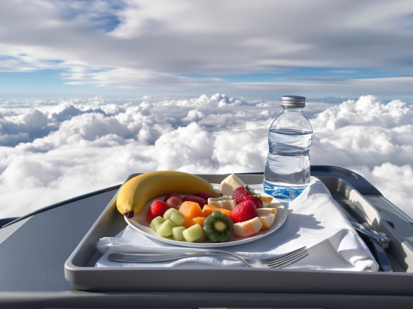 Repas en vol healthy