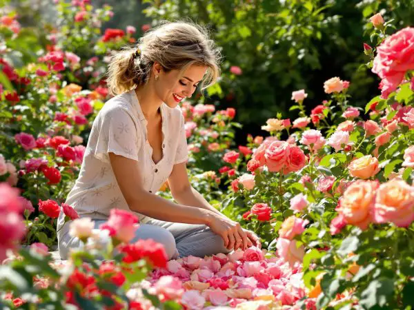 cueillette_petales_jardin