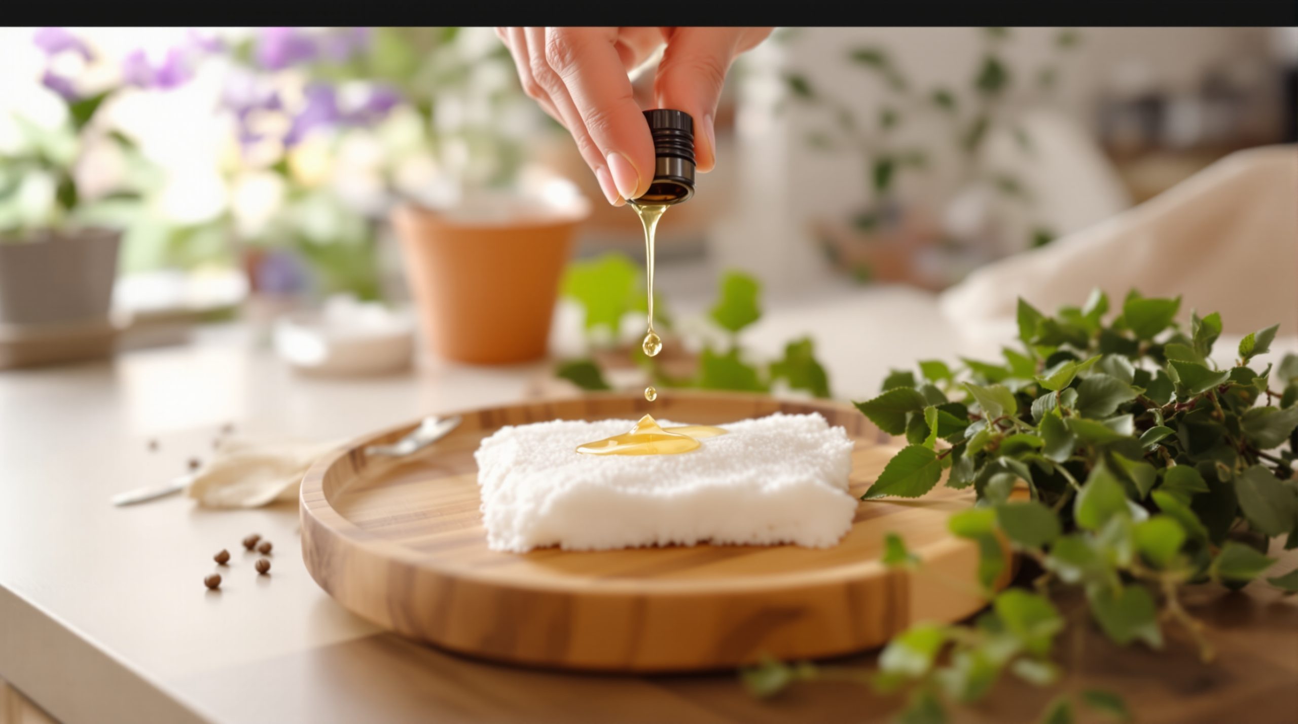 huile_essentielle_aromathérapie_coton