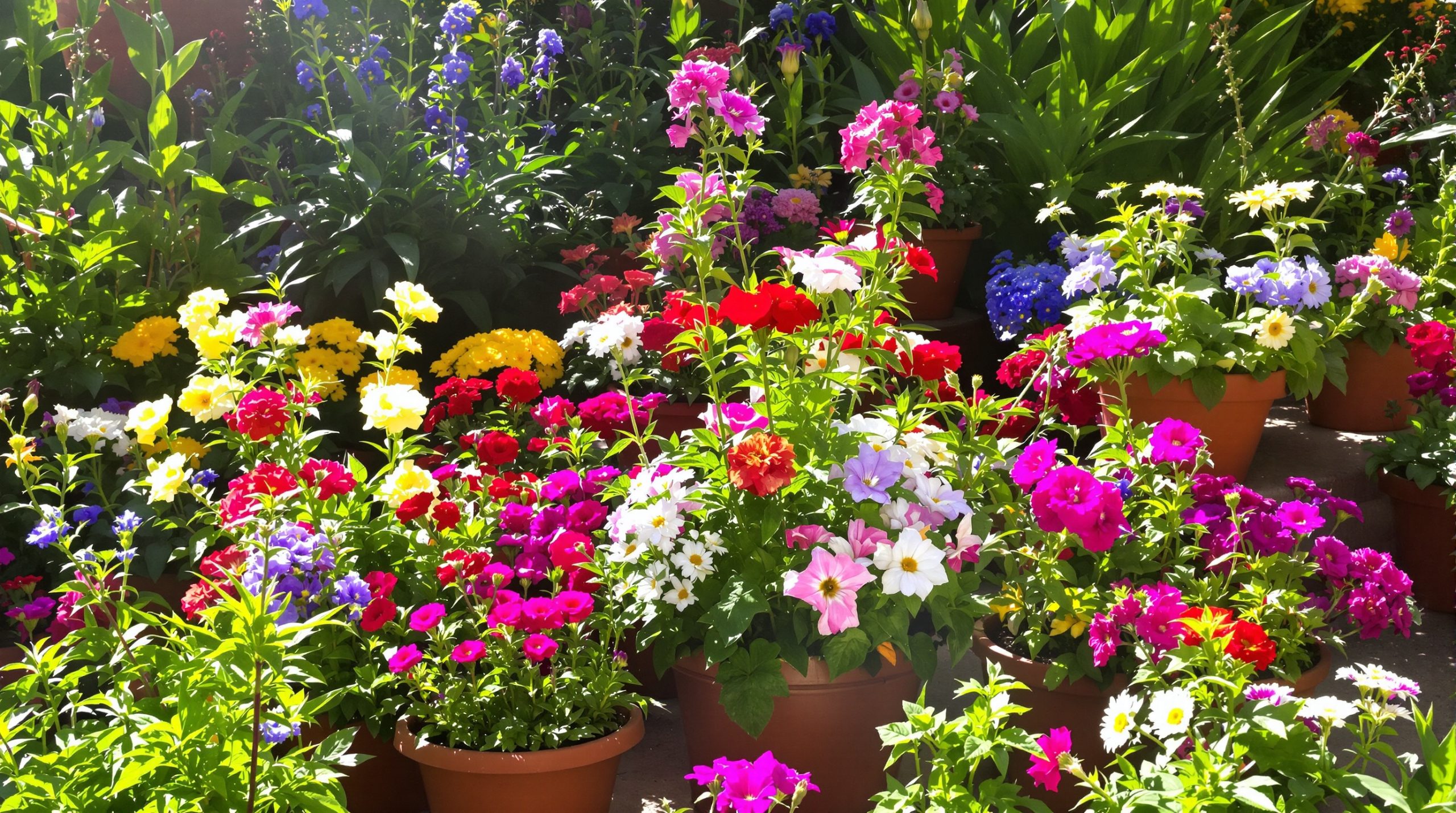 jardin_ensoleillé_fleurs