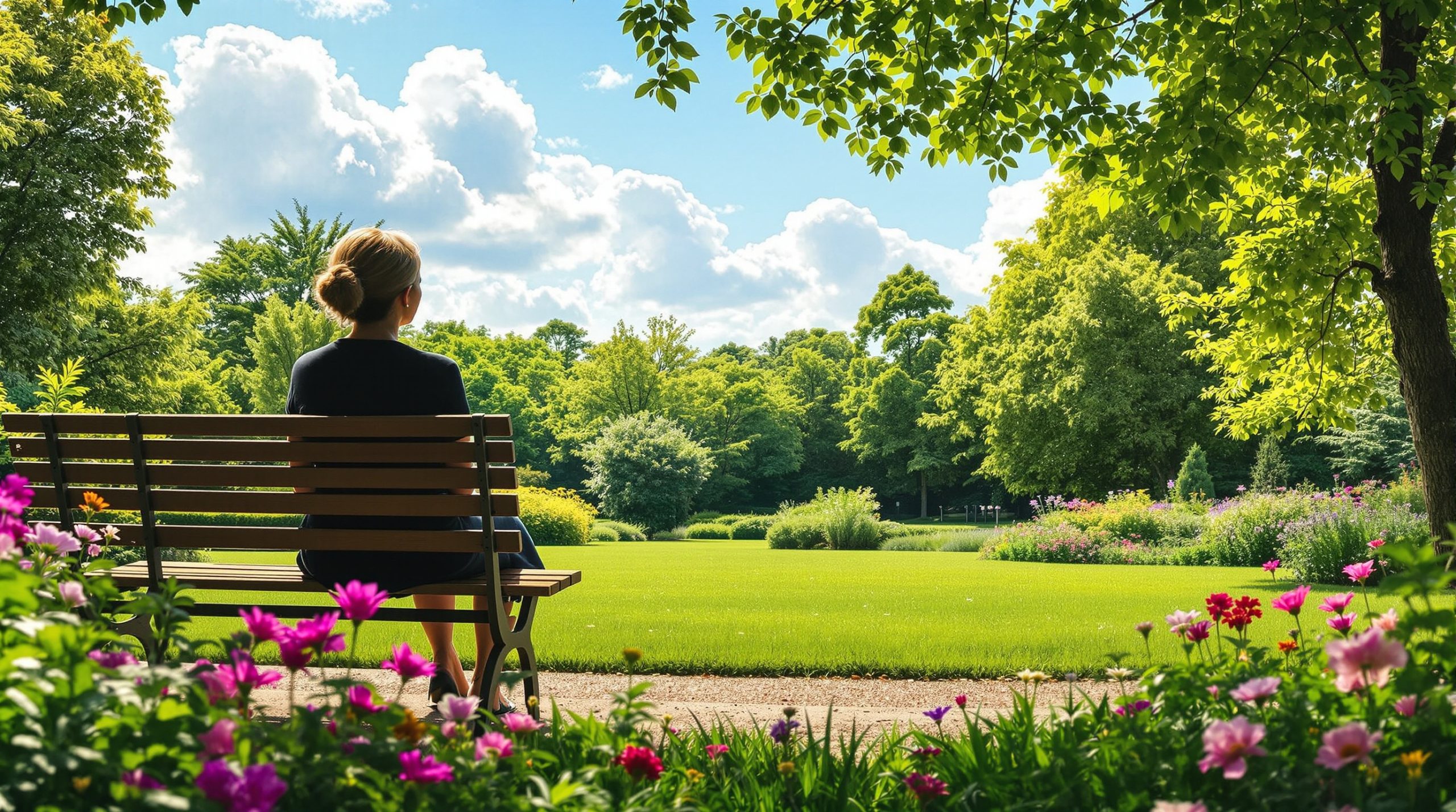RéflexionSilencieuseJardin