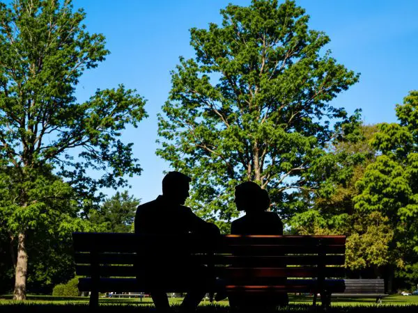 Rencontre décisive dans le parc