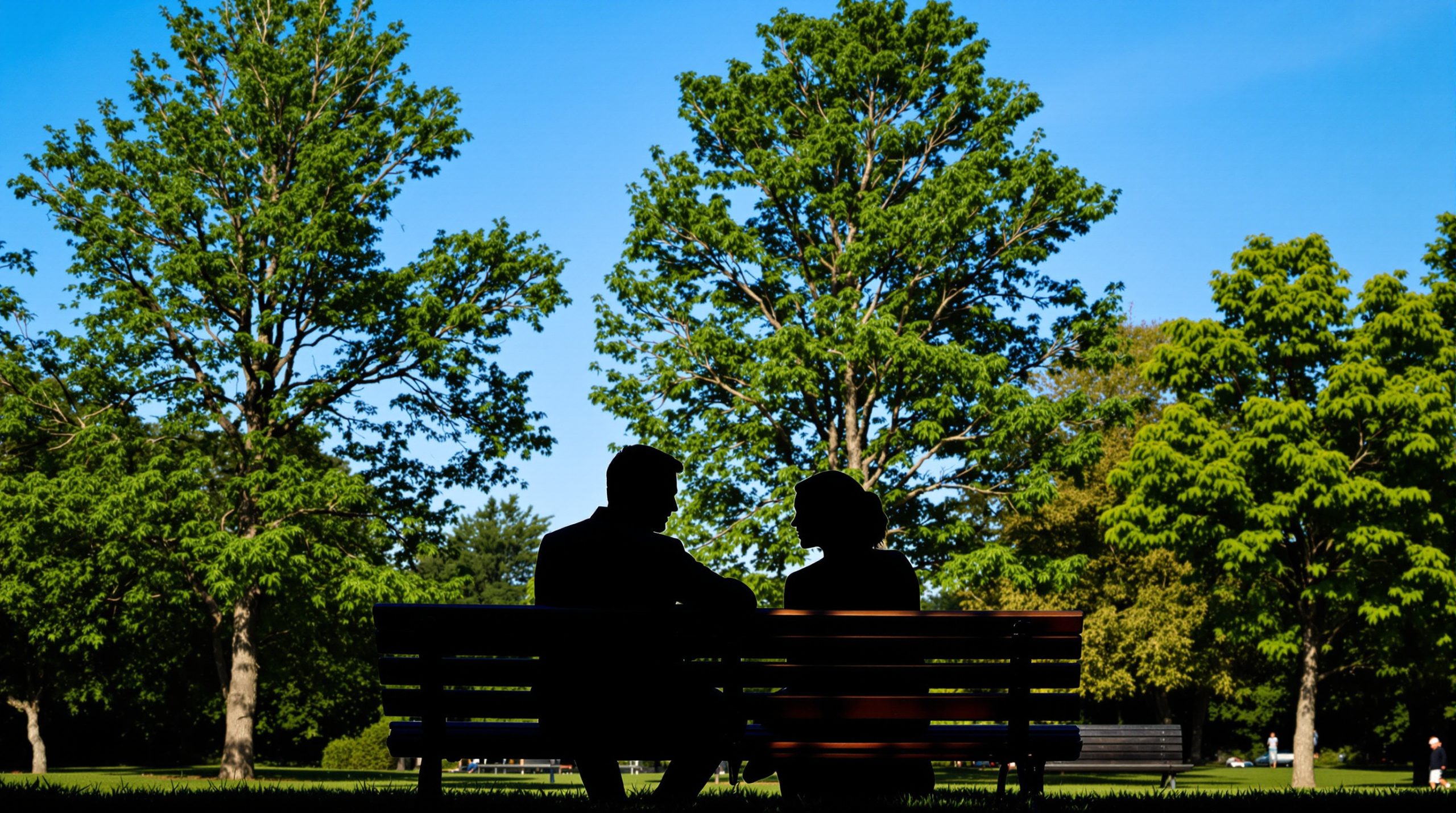 Rencontre décisive dans le parc