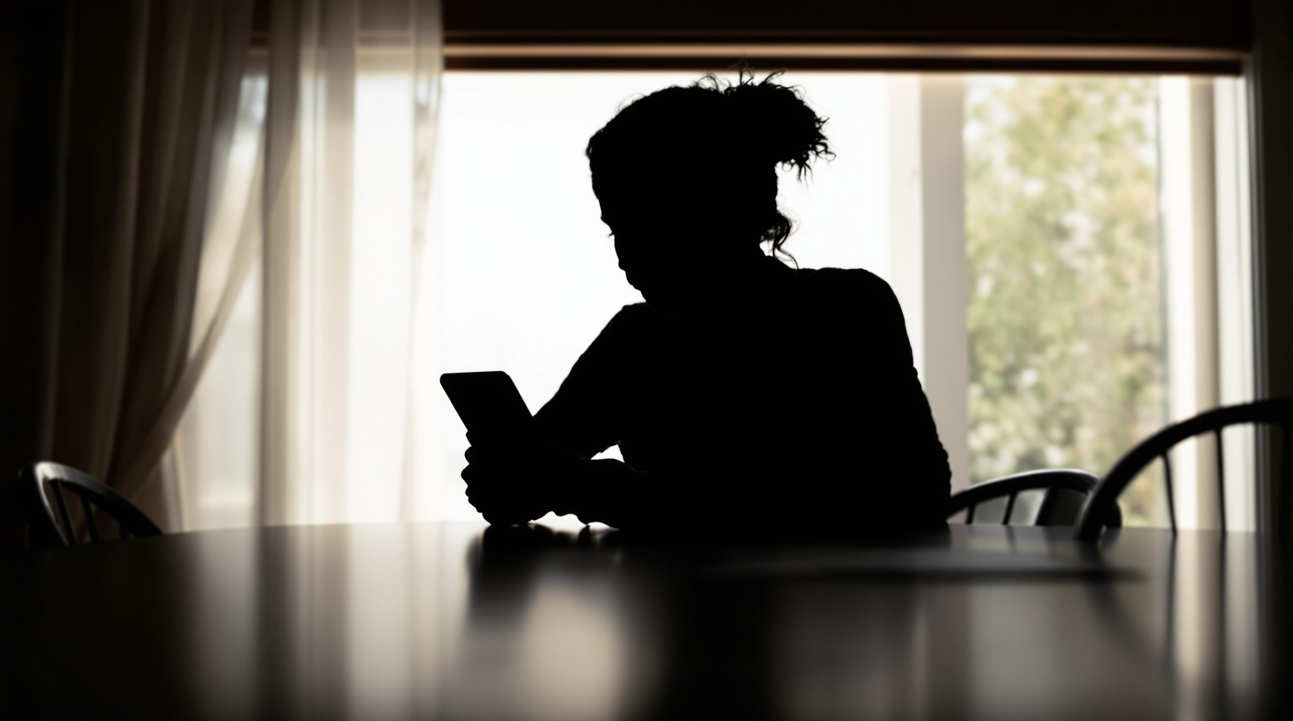 repas_telephone_silhouette