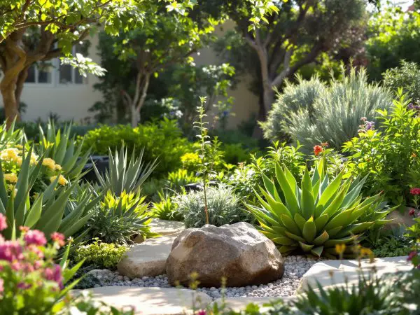 Jardin durable méditerranéen