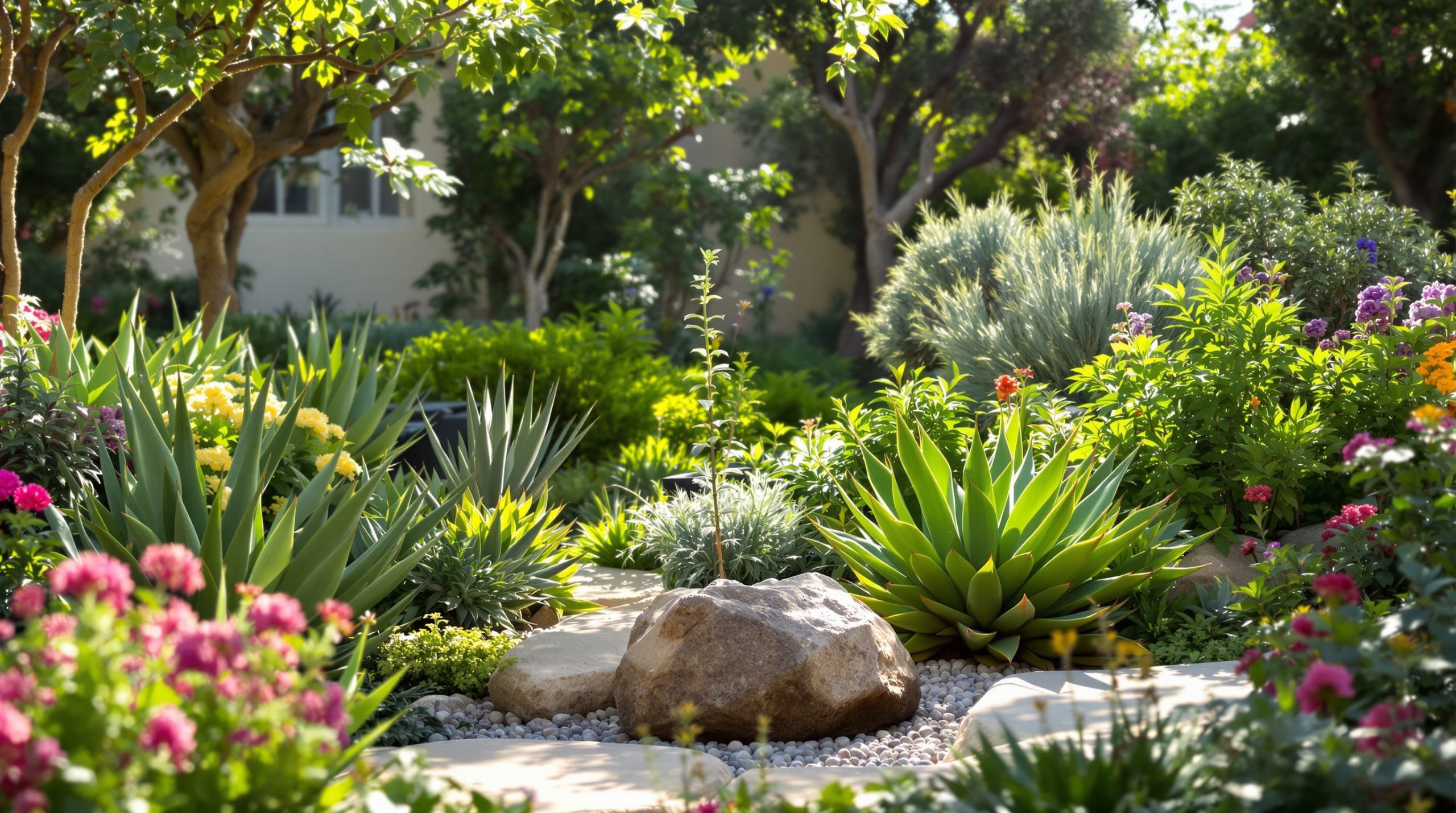 Jardin durable méditerranéen
