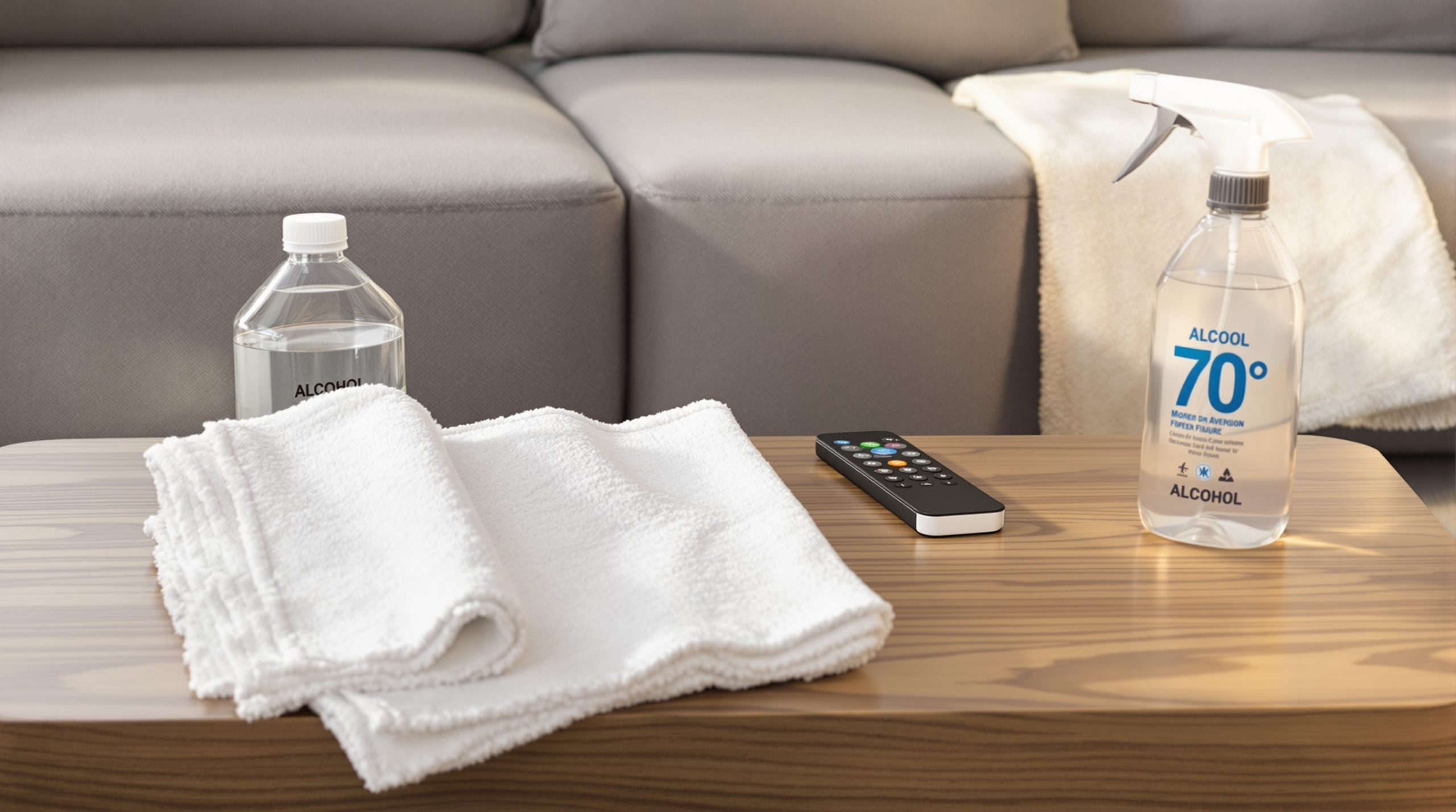nettoyage-telecommande-salon