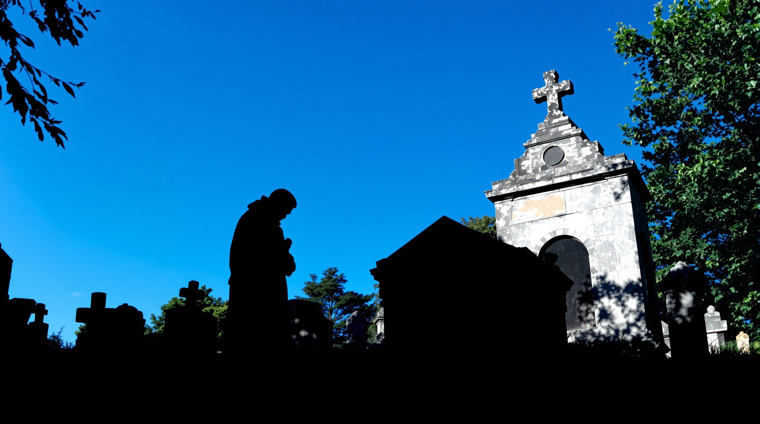 Réflexion intemporelle au cimetière