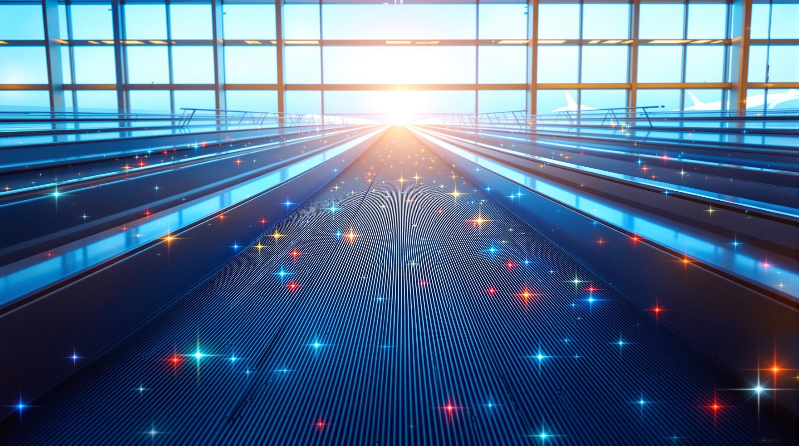tapis_aéroport_valises_colorées
