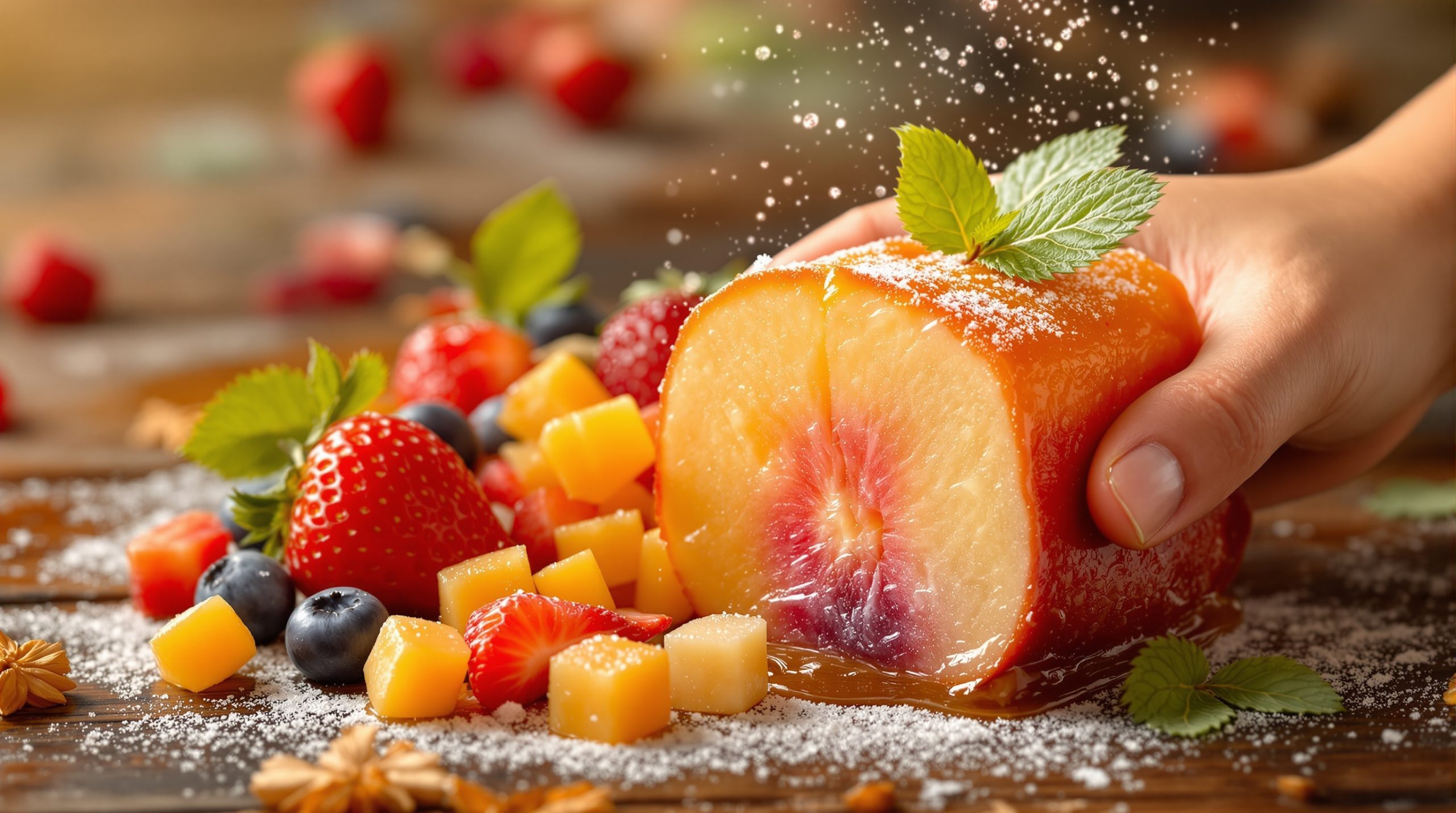 Picard séduit avec ses bâtonnets fruités Nutri-Score A à petit prix glace_fruitée_main