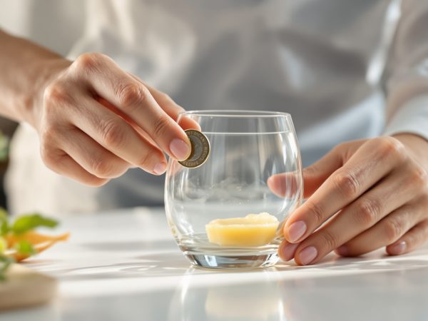 Piège astucieux verre cacahuète