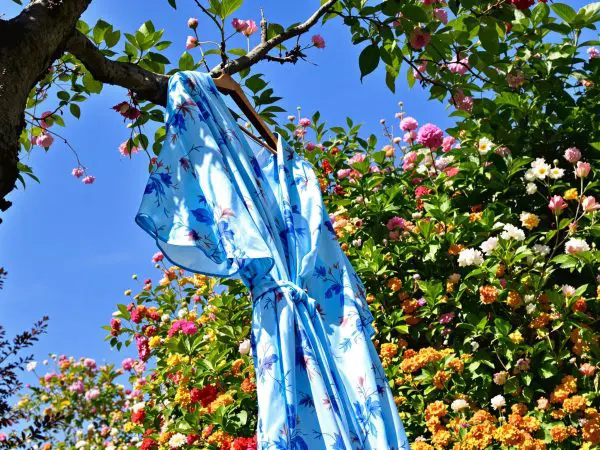 robe_bleue_jardin_lumineux