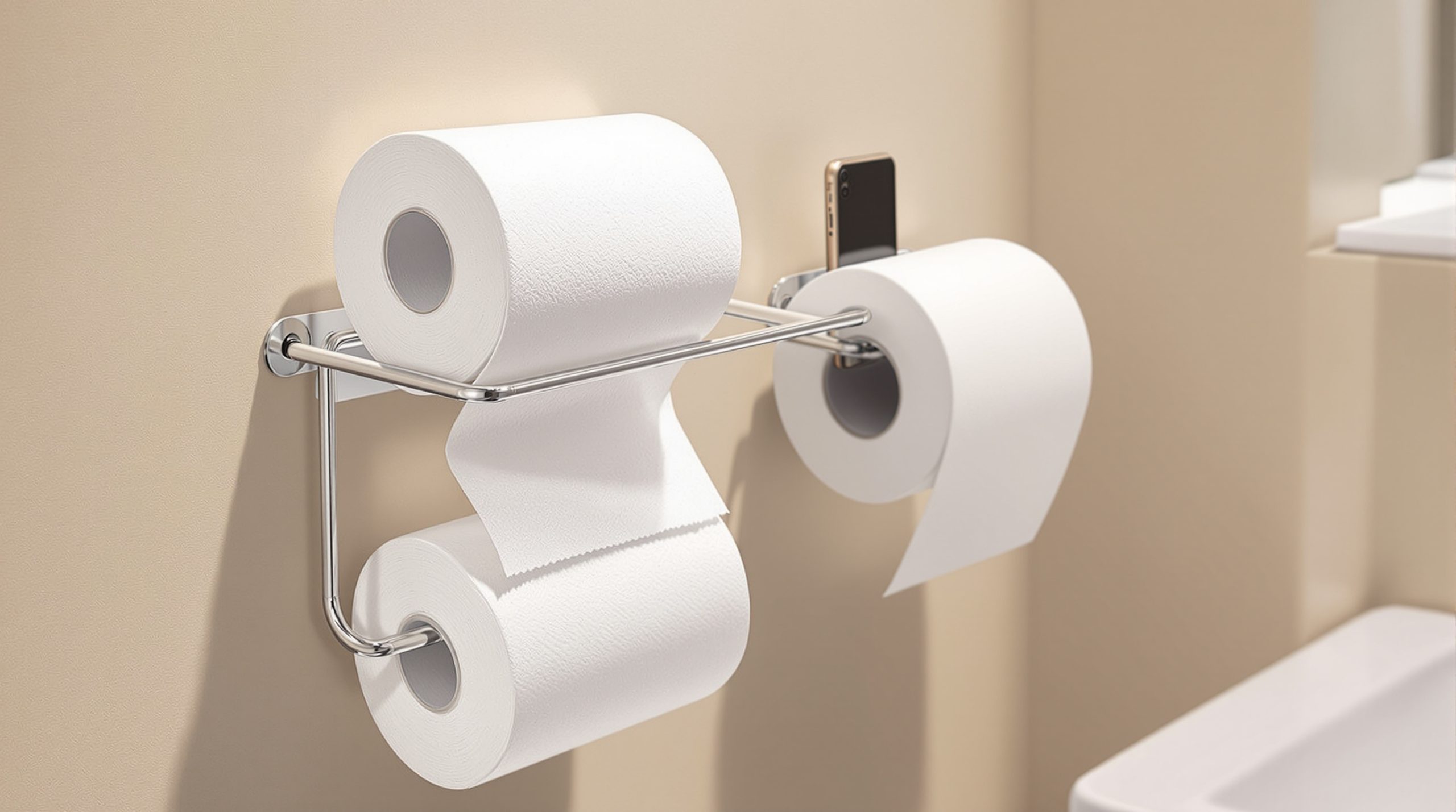 Objets réinventés : révolution pratique dans votre maison support_papier_multifonction_bain