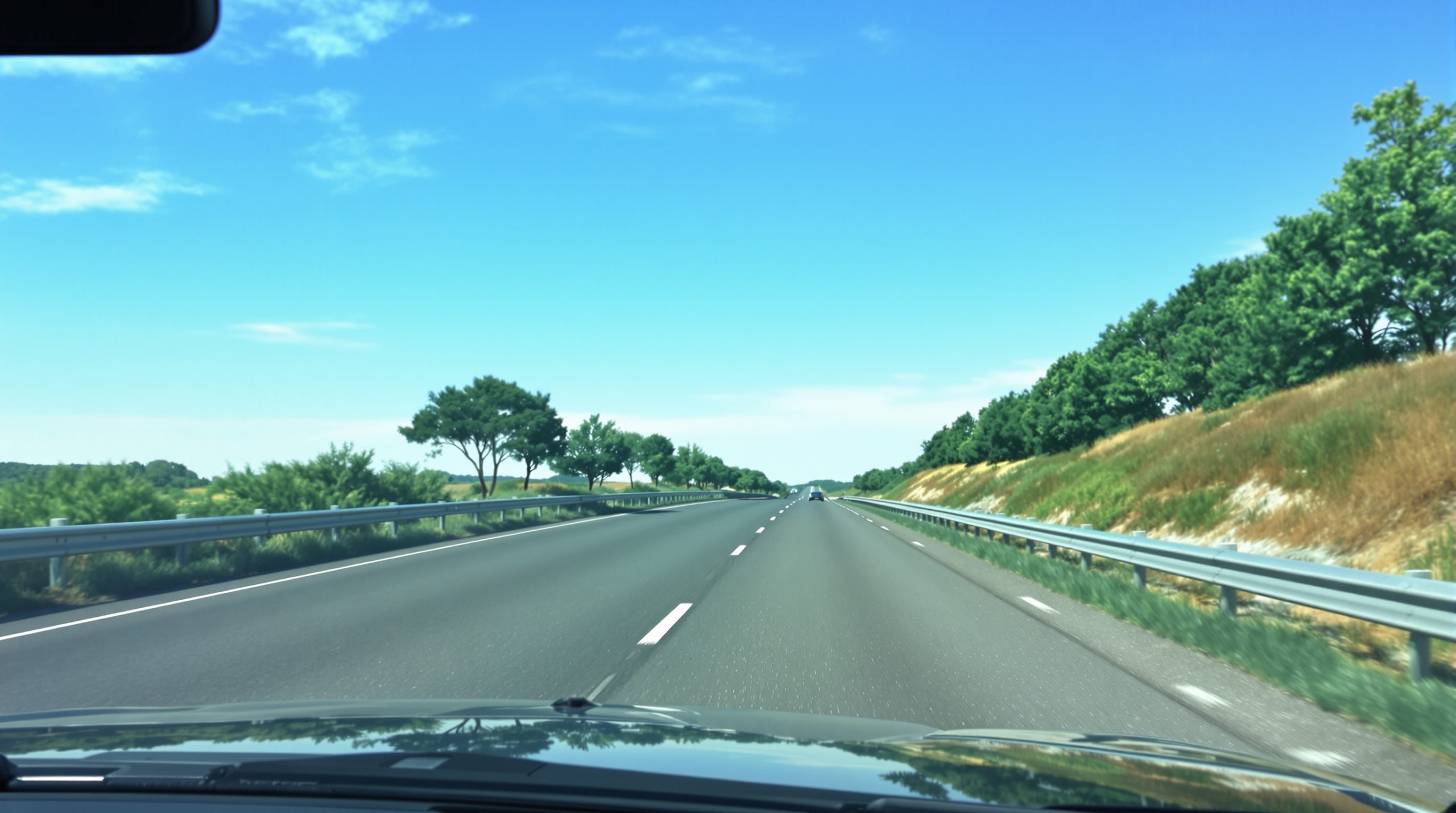 voiture_route_dégagée