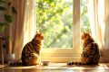 Chats seuls à la maison : combien de temps avant le stress ?