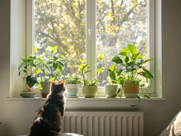 chat_plantes_salon