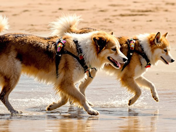 chiens_plage_ensoleillée