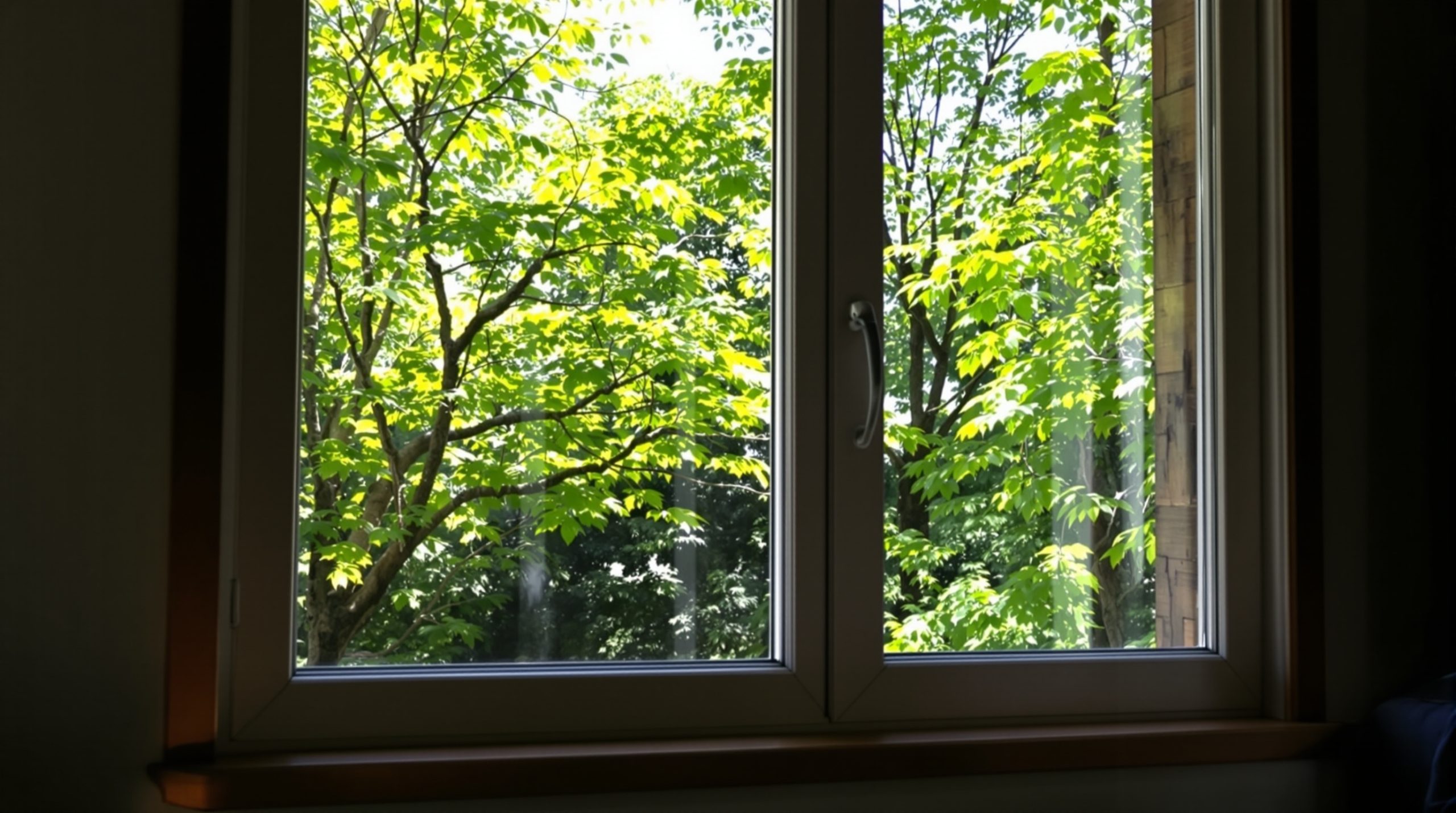 Nettoyage écologique : la glycérine, l'alliée insoupçonnée de vos vitres éclatantes fenêtre_claire_paysage_naturel