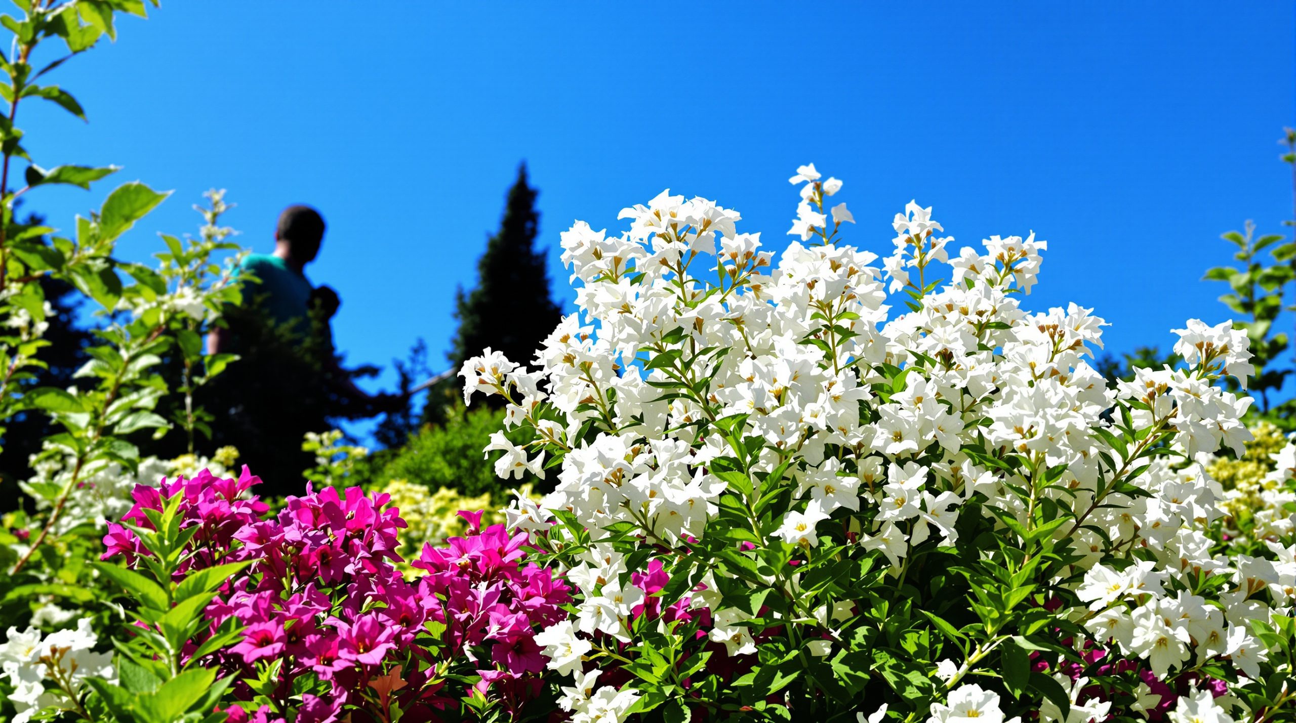 floraison_althéa_jardin_ensoleillé