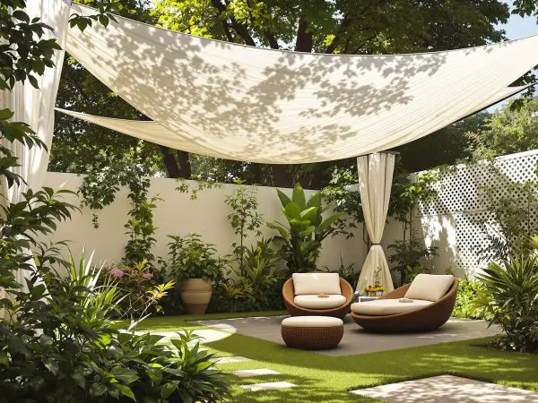 Oasis de fraîcheur jardin