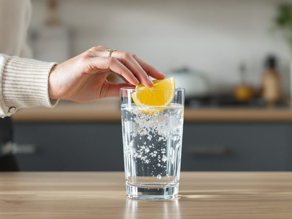 Rituel matinal citron eau