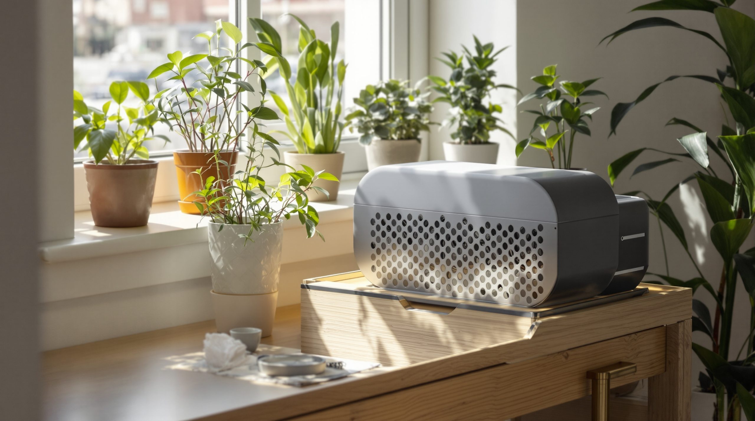 box-internet-etagere-ensoleillee