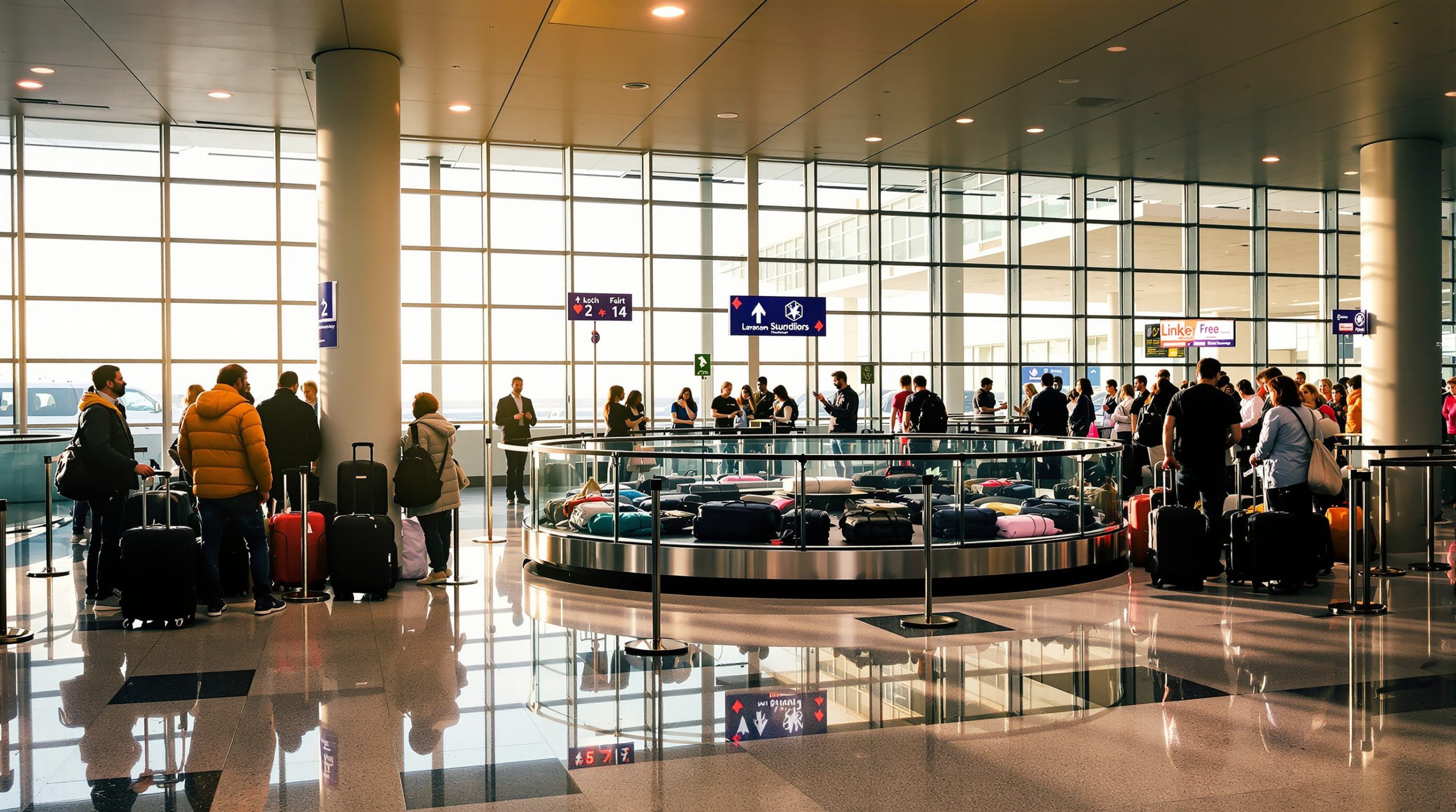 Valises perdues : l'astuce infaillible pour ne plus jamais stresser en voyage attentes_carrousel_aéroport