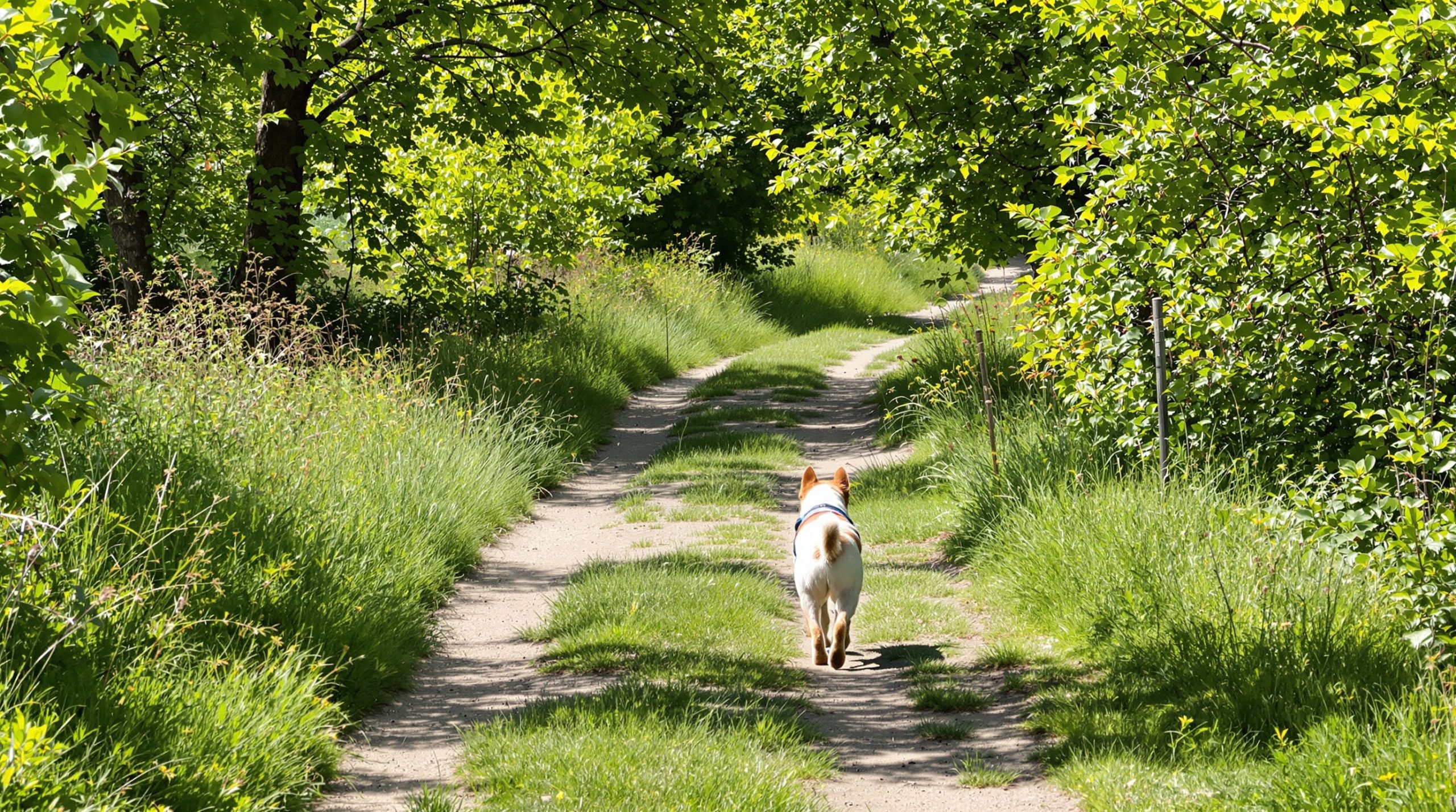 chien_sentier_verdoyant
