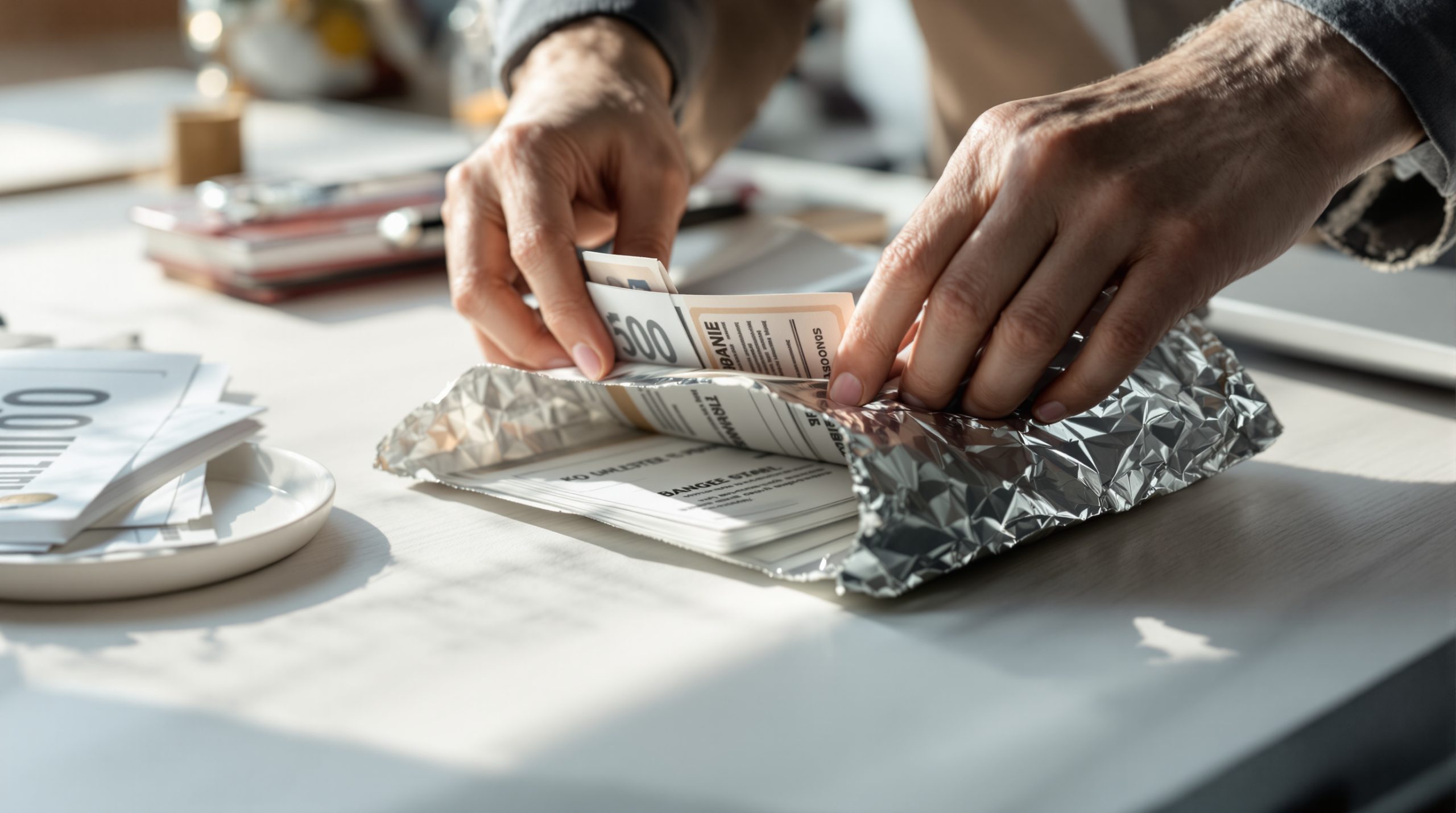 conservation_argent_papier_aluminium