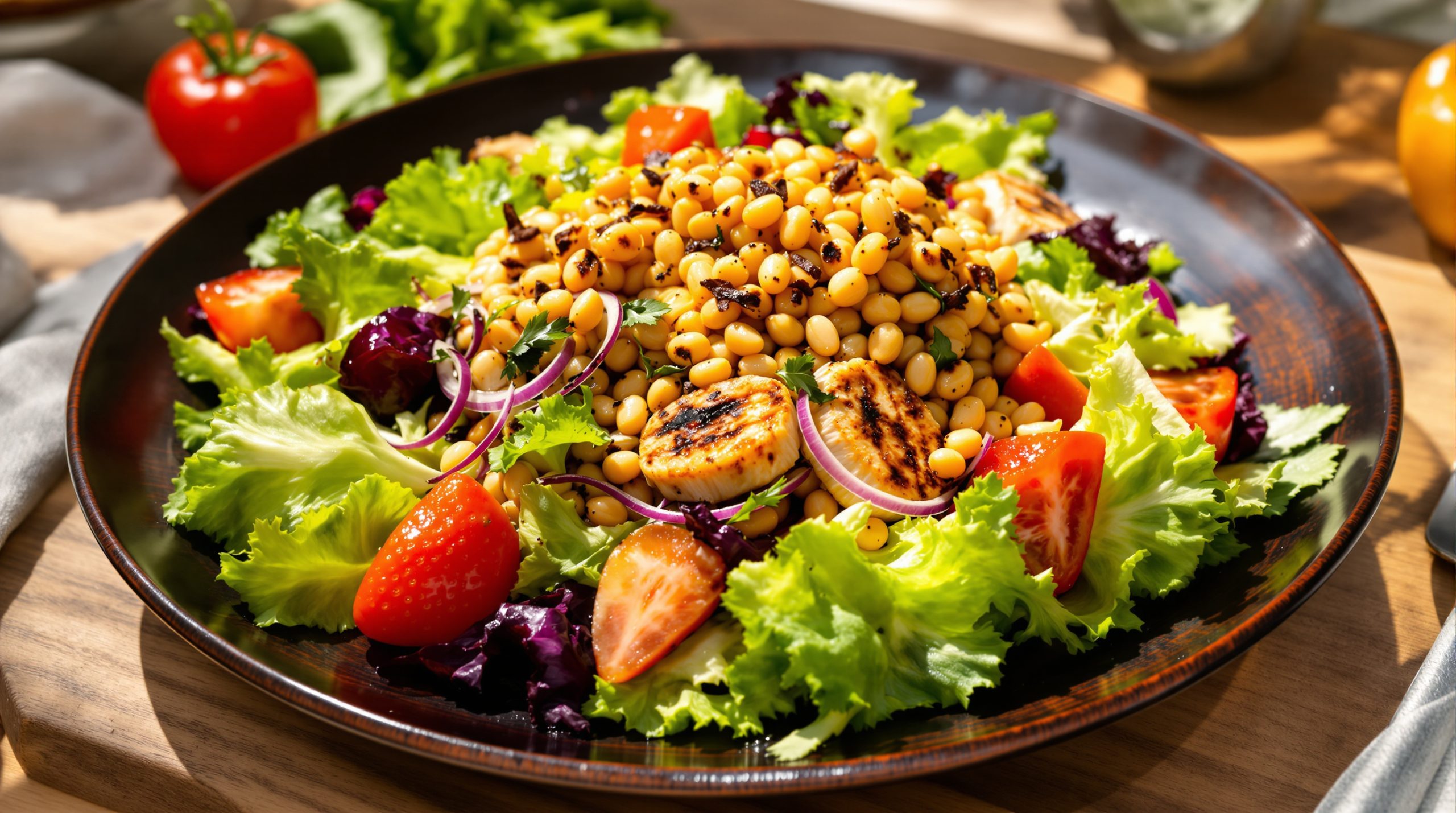 Salade de graines de lupin