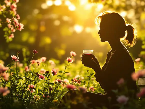 Vieillesse paisible et sereine au jardin